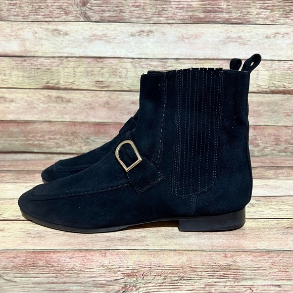 Isabel Marant Black Suede Ashby Ankle Boots - Picture 1 of 8